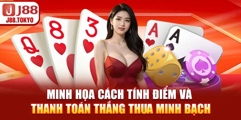 Luật Chơi Bài Mậu Binh - Hướng Dẫn Từ Cơ Bản Đến Nâng Cao 7 Minh họa cách tính điểm và thanh toán thắng thua minh bạch